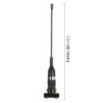 PS-24 Mini decoración universal para automóvil Clip aéreo extensible Coche lateral modificado para eliminar la electricidad estática Antena, longitud: 23 cm, Length: 23cm - Imagen 2
