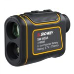 SNDWAY SW600A Medidor de distancia del buscador de rango del telescopio impermeable al aire libre de mano, 600 m