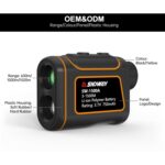 SNDWAY SW600A Medidor de distancia del buscador de rango del telescopio impermeable al aire libre de mano, 600 m - Imagen 2