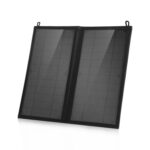 HAWEEL 12W 2 Paneles Bolsa de cargador de panel solar plegable con 5V / 3.1A Max Puertos USB duales, soporte QC3.0 y AFC - Imagen 2