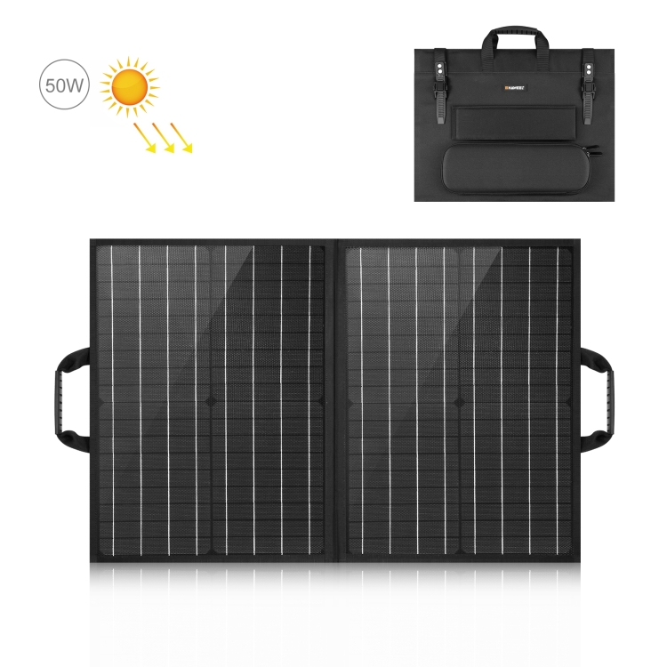 HWL2765B.jpg Bolsa plegable de viaje con cargador de panel solar plegable HAWEEL 50W, 50W - Imagen 1