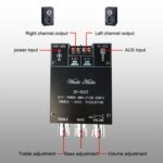 ZK-502T Bluetooth 5.0 50W x 2 TPA3116D2 Estéreo Estéreo Clase D Amplificador Tablero Estéreo Audio Amplificador - Imagen 3