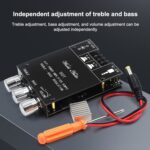 ZK-502T Bluetooth 5.0 50W x 2 TPA3116D2 Estéreo Estéreo Clase D Amplificador Tablero Estéreo Audio Amplificador - Imagen 4