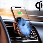 K10 15W Salida máxima Sensor infrarrojo Soporte de salida de aire para automóvil Cargador inalámbrico, K10