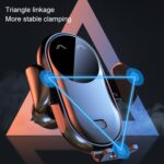 K10 15W Salida máxima Sensor infrarrojo Soporte de salida de aire para automóvil Cargador inalámbrico, K10 - Imagen 3