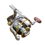 YUMOSHI, rodamientos de bolas de Metal, mango basculante, asiento de rueda, carrete giratorio de pesca, GS3000 - Imagen 2