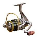 YUMOSHI, rodamientos de bolas de Metal, mango basculante, asiento de rueda, carrete giratorio de pesca, GS4000