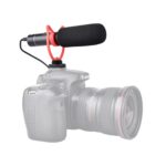 YELANGU YLG9930B MIC05 Micrófono de condensador de vídeo para entrevista profesional con cable de audio de 3,5 mm para videocámara DSLR y DV