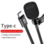 YICHUANG YC-LM10 USB-C / Type-C Micrófono Lavalier de condensador de reducción de ruido inteligente, Longitud del cable: 1,5 m - Imagen 4