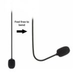 ZJ033MR-03 17cm Mono 3.5mm Enchufe recto Auriculares para juegos Tarjeta de sonido Micrófono en vivo - Imagen 3