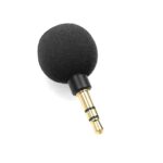ZJ040MR Estéreo 3.5mm Teléfono móvil Tableta Computadora portátil Equipo electrónico Mini micrófono recto
