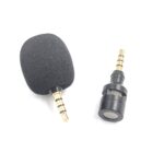 ZJ052MR-01 Nivel 4 Pin 3.5mm Teléfono móvil Tablet máquina de juego de mini micrófono recta