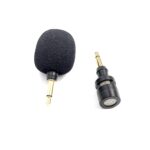 ZJ052MR-01 de 3,5 mm Mono tableta del teléfono móvil máquina de juego de mini micrófono recta