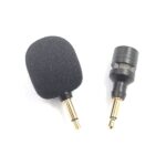ZJ052MR-01 de 3,5 mm Mono tableta del teléfono móvil máquina de juego de mini micrófono recta - Imagen 2