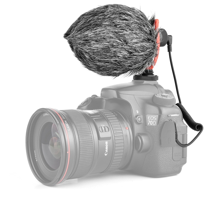 MCP0182B.jpg YELANGU MIC10 YLG9920A Micrófono de escopeta de vídeo condensador para entrevista profesional con cable de audio de 3,5 mm para videocámara DSLR y DV, Microphone - Imagen 1