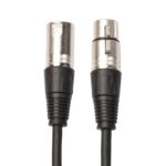 Cable de micrófono XLR macho a XLR hembra de 5 m de 3 pines - Imagen 2
