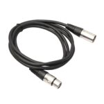 Cable de micrófono XLR macho a XLR hembra de 5 m de 3 pines - Imagen 3