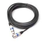 1.8m 3 pines XLR macho a XLR hembra MIC Cable blindado Micrófono Cable de audio - Imagen 3