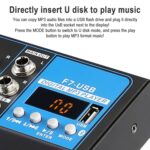 Mezclador de reverberación USB Bluetooth F7 Home de 7 canales, enchufe de EE. UU., F7 US Plug - Imagen 4