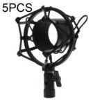 5 uds micrófono de condensador 46mm soporte de montaje de plástico a prueba de golpes