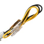 Luz de señal de giro modificada para motocicleta Speedpark Luz de recordatorio de giro de flecha triangular - Imagen 4