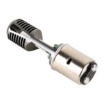 Faro LED para motocicleta BA20D DC12V / 7,4W con cuentas de lámpara de 24LED SMD-3030, BA20D Style 2 (Yellow + White) - Imagen 3