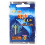 10 paquetes OCEAN SUN Forma de bombilla Flotador luminoso Luz de pesca nocturna, Visibilidad: 25 m, Tamaño: 3,0 x 25 mm - Imagen 4