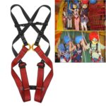 XINDA XDA9516 Escalada en roca para exteriores Poliéster Alambre de alta resistencia Cinturón de seguridad para todo el cuerpo cuesta abajo ajustable Tamaño para niños: L