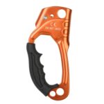XINDA TP-8606 Pinza de cuerda de mano anticaída para trabajo aéreo de escalada en roca al aire libre para cuerda de 8-12 mm de diámetro izquierda, Left - Imagen 3