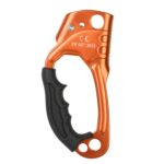XINDA TP-8606 Pinza de cuerda de mano anticaída para trabajo aéreo de escalada en roca al aire libre para cuerda de 8-12 mm de diámetro derecha, Right - Imagen 3