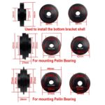 BIKERSAY BT040S2 Bicycle Press-in Type Axis Soporte Estado de herramientas de eliminación de instalación estática, edición profesional - Imagen 3