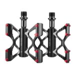 PROMEND PD-M56 1 par de pedales de 3 rodamientos de aleación de aluminio para bicicleta de montaña, PD-M56