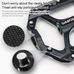 PROMEND PD-M28 1 Pair Bicycle Aluminum Alloy DU Bearings Pedals - Imagen 3