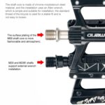 PROMEND PD-M28 1 Pair Bicycle Aluminum Alloy DU Bearings Pedals - Imagen 4