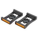 PROMEND PD-M04 1 par Mountain Bicicletas de bicicleta Pedal Gire la hebilla de pedal plano - Imagen 2
