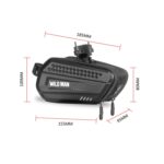 WILD MAN ES7 1.2L Bolsa de bicicleta a prueba de lluvia Marco delantero Tubo superior Bolsa de ciclismo - Imagen 2