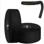 ZTTO-Cinta para manillar de bicicleta de carretera, antideslizante, antivibración, cuero PU, transpirable, resistente al desgaste