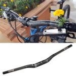 Manillar doblado de bicicleta de carretera de fibra de carbono TOSEEK, tamaño: 620 mm (mate)