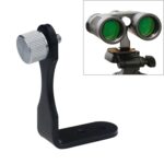 Datyson 5P0008 Conector de trípode para telescopio Todo el metal Adaptador de soporte en forma de L (Negro)