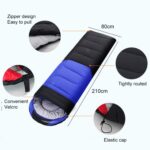 Saco de dormir para acampar al aire libre, cama para dormir de algodón para interiores, tamaño: 210x80 cm, peso: 2,2 kg, 2.2kg - Imagen 3