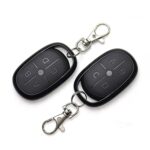 433MHZ, 4 botones, estilo de letra, estilo de copia inalámbrica, barrera eléctrica, puerta de garaje, batería, mando a distancia para llave de coche - Imagen 2