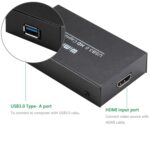WIMI EC288 USB 3.0 HDMI 1080P Dispositivo de captura de video Stream Box, no es necesario instalar el controlador - Imagen 4