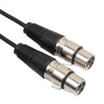 30cm 3 Pin XLR CANNON 1 macho a 2 hembra Cable adaptador de conector de audio para micrófono / equipo de audio - Imagen 3