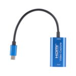 CJK025 USB-C / Tipo-C Macho a HDMI Tarjeta de captura de audio femenina HDMI - Imagen 2