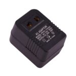 Adaptador de zócalo de alimentación de CA de 110 V a 220V 50W, UE / EE. UU. Enchufe el enchufe (negro) - Imagen 2