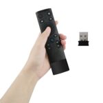 Q5 2.4G RF 3D Cepillado Moda Somatosensorial Universal Air Mouse Control Remoto - Imagen 2