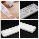 5 PCS Rabbit Design Aire acondicionado largo / TV / Smart TV Box Control remoto Cubierta protectora de silicona a prueba de polvo impermeable, Tamaño: 19.5 * 5 * 2cm - Imagen 4