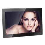 Marco de fotos digital con pantalla LCD de 15,6 pulgadas, RK3188 Quad Core Cortex A9 de hasta 1,6 GHz, Android 5.1, 1 GB + 16 GB, compatible con WiFi, Ethernet, Bluetooth, tarjeta SD y conector de 3,5 mm
