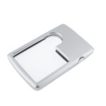 1 lupa de joyería con diseño de tarjeta de crédito iluminada por LED 6X / 3X (plata) - Imagen 3