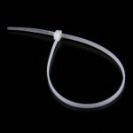 500 bridas de nailon autoblocantes para cables de 3 x 150 mm, 3mm x 150mm Black, 3mm x 150mm White - Imagen 3